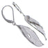 Sterling Silver Cubic Zirconia Hook Dangle Earrings DS55210